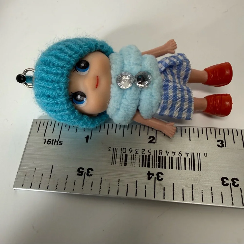 Cute Ddung Doll Cell Phone Backpack Pendant Key Chain PartyGift Small Mihuwa 8